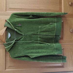 Lilly Pulitzer jacket with Hood olive green